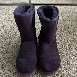 UGG Women's Classic Short II Purple Boots
